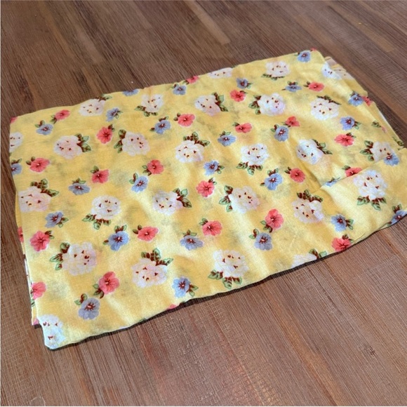 LoveShackFancy Yellow Floral Wrap Scarf - Picture 4 of 8